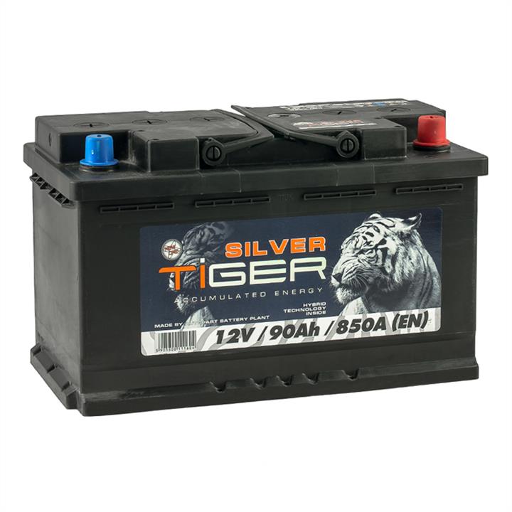 Tiger AFS090-S00W Battery Tiger Silver 12V 90AH 800A(EN) R+ AFS090S00W