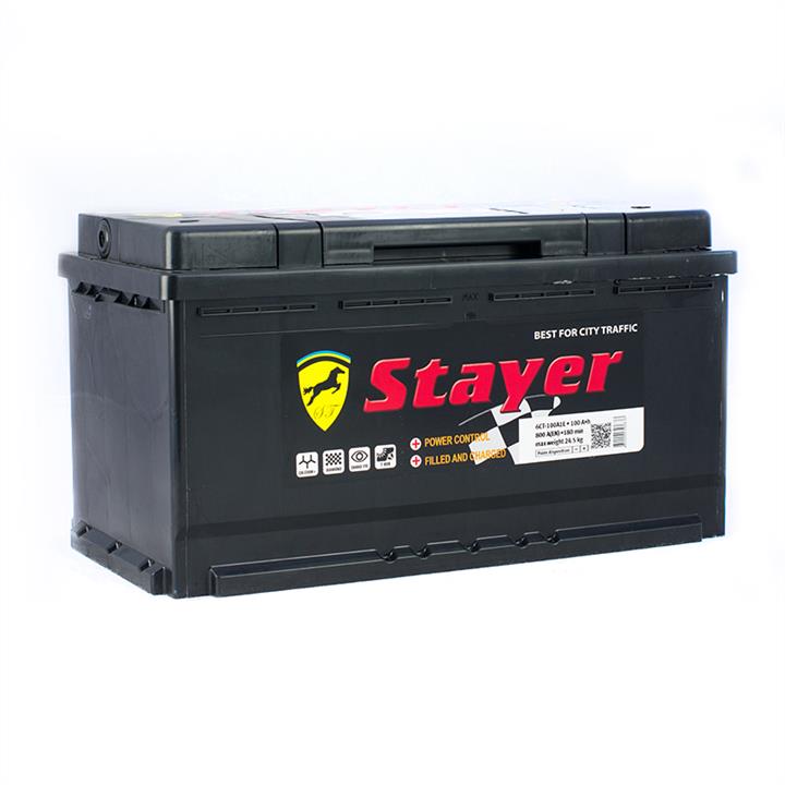 Stayer ISD-100-0 Battery Stayer Black 12V 100AH 800A(EN) R+ ISD1000
