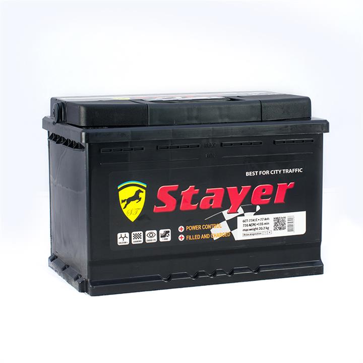 Stayer ISD-77-0 Battery Stayer Black 12V 77AH 720A(EN) R+ ISD770
