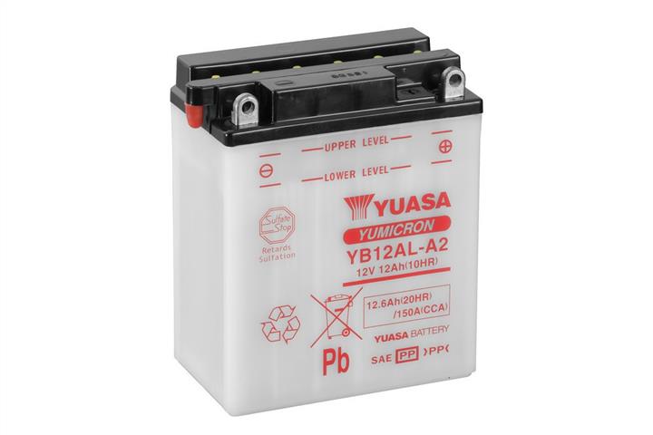 Yuasa YB12AL-A2 Battery Yuasa 12V 12AH 165A(EN) R+ YB12ALA2