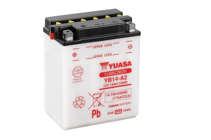 Yuasa YB14-A2 Battery Yuasa 12V 14AH 145A(EN) L+ YB14A2
