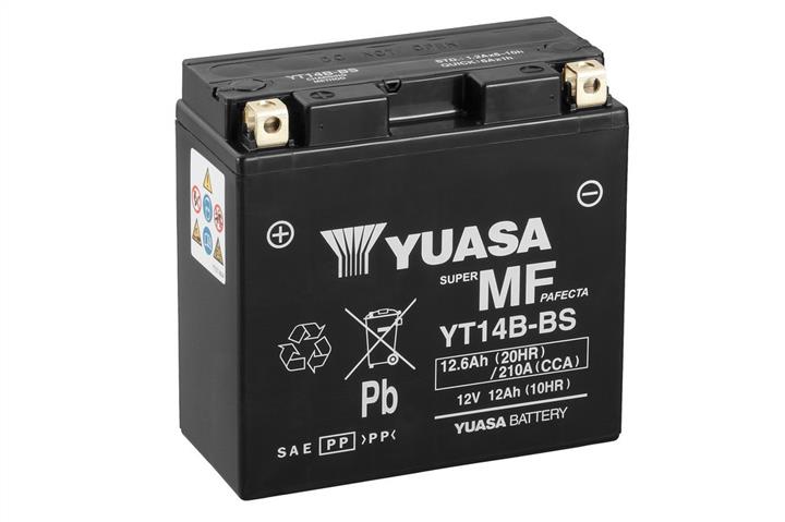 Yuasa YT14B-BS Battery Yuasa 12V 12AH 190A(EN) L+ YT14BBS