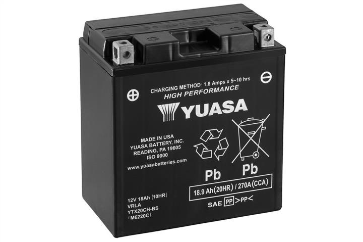 Yuasa YTX20CH-BS Battery Yuasa 12V 18AH 230A(EN) L+ YTX20CHBS