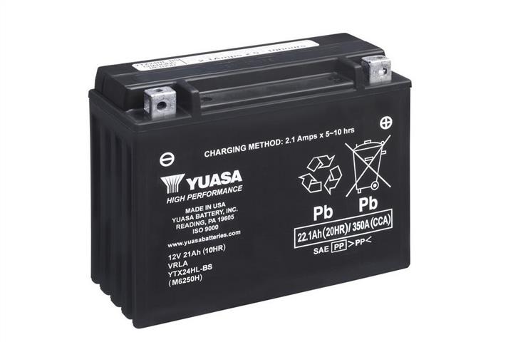 Yuasa YTX24HL-BS Battery Yuasa 12V 21AH 350A(EN) R+ YTX24HLBS