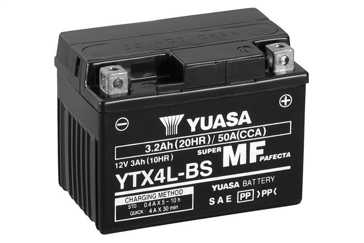 Yuasa YTX4L-BS Battery Yuasa 12V 3AH 50A(EN) L+ YTX4LBS