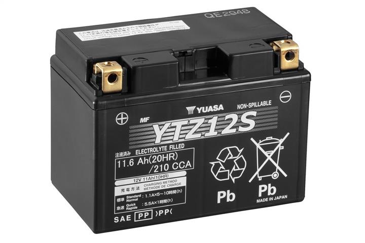 Yuasa YTZ12S Battery Yuasa 12V 11,6AH 210A(EN) R+ YTZ12S