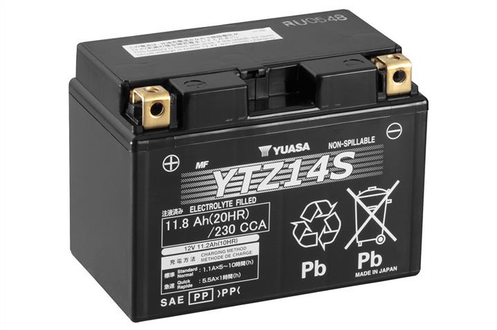 Yuasa YTZ14S Battery Yuasa 12V 11,8AH 230A(EN) R+ YTZ14S