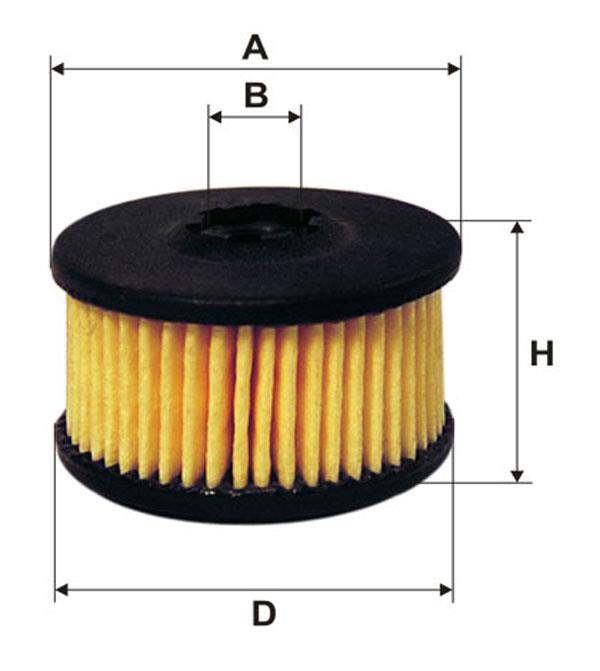 Gas filter WIX WF8346