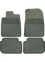 P22C Polgum Rubber floor mats, set