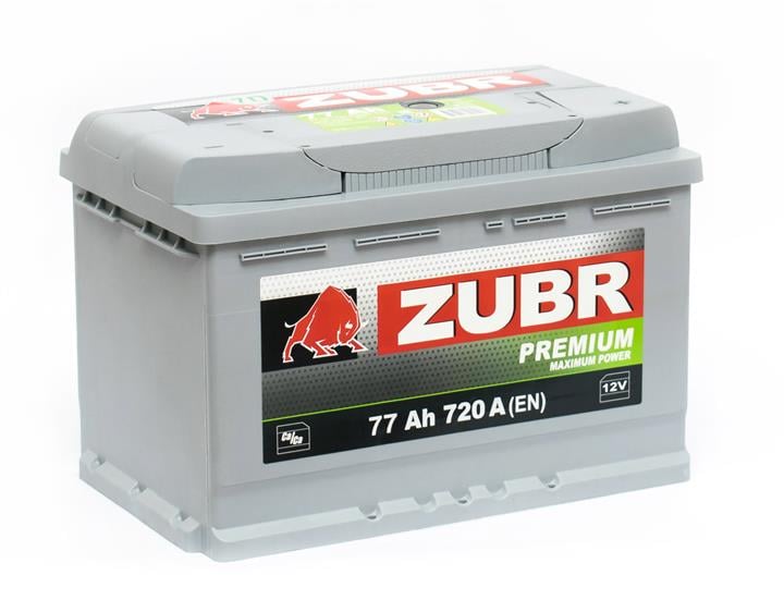 Zubr 4810728001960 Battery Zubr Premium 12V 77AH 720A(EN) L+ 4810728001960
