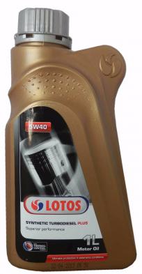 Lotos WF-K102Y10-0H0 Engine oil Lotos SYNTHETIC TURBODIESEL PLUS 5W-40, 1L WFK102Y100H0
