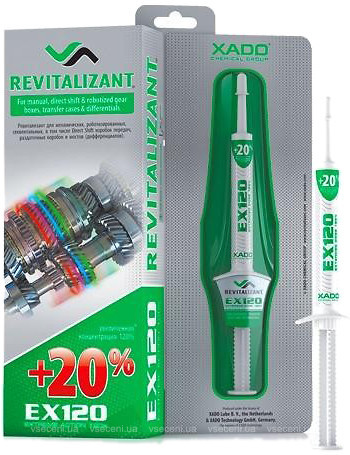 Xado XA 11030 Revitalizer EX120 for gearboxes and reducers, 8 ml XA11030