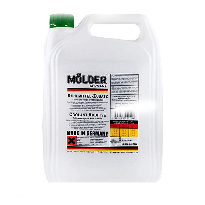 Molder KF-050-G11GRN Antifreeze Molder KF-050 G11 green, concentrate, 5L KF050G11GRN