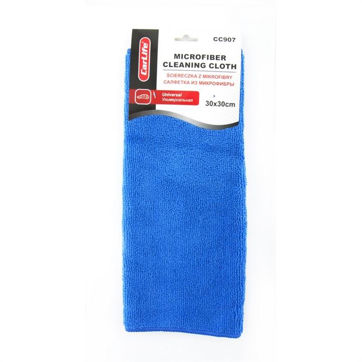 CarLife CC907 Microfiber cleaning cloth 30x30 cm, blue CC907