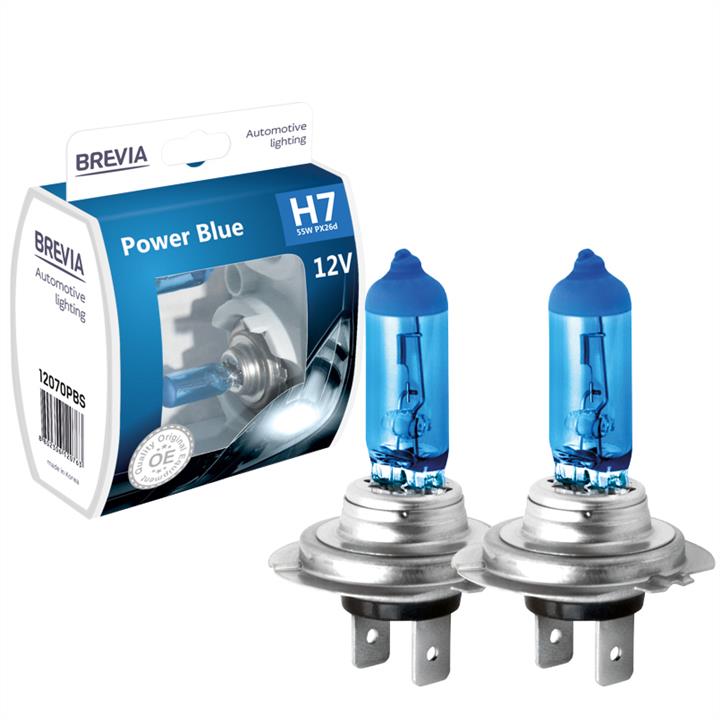 Brevia 12070PBS Halogen lamp Brevia Power Blue 12V H7 55W 12070PBS