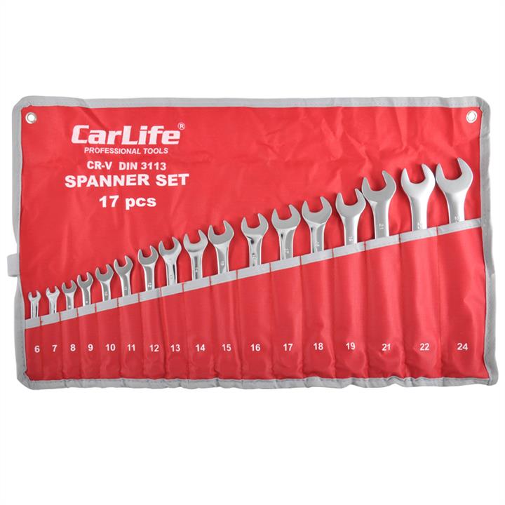CarLife WR4217 Set of combined wrenches WR4217
