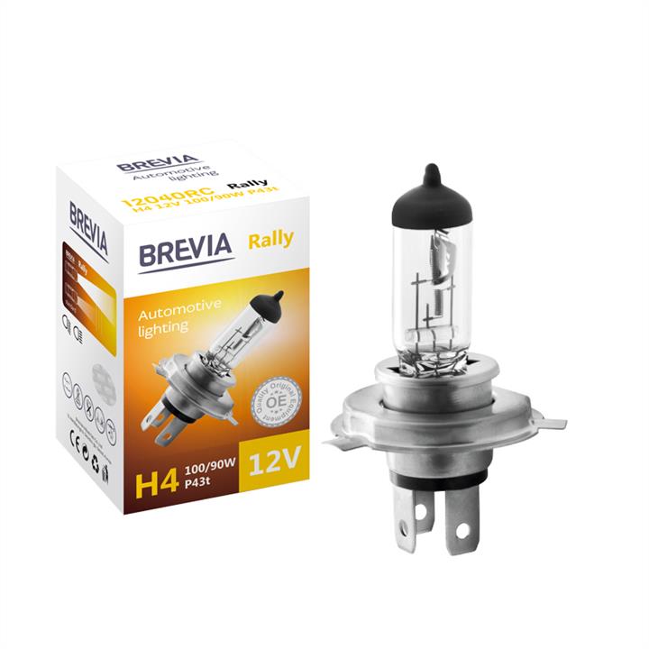 Brevia 12040RC Halogen lamp Brevia Rally 12V H4 60/55W 12040RC