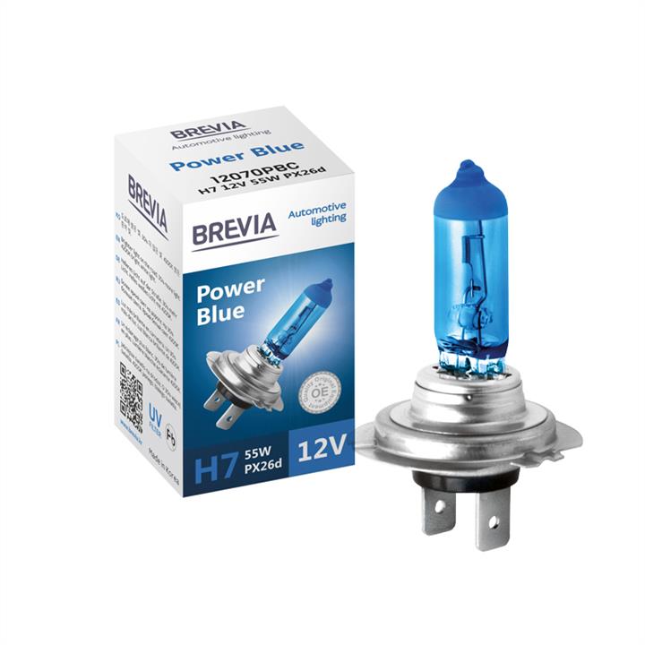 Brevia 12070PBC Halogen lamp Brevia Power Blue 12V H7 55W 12070PBC