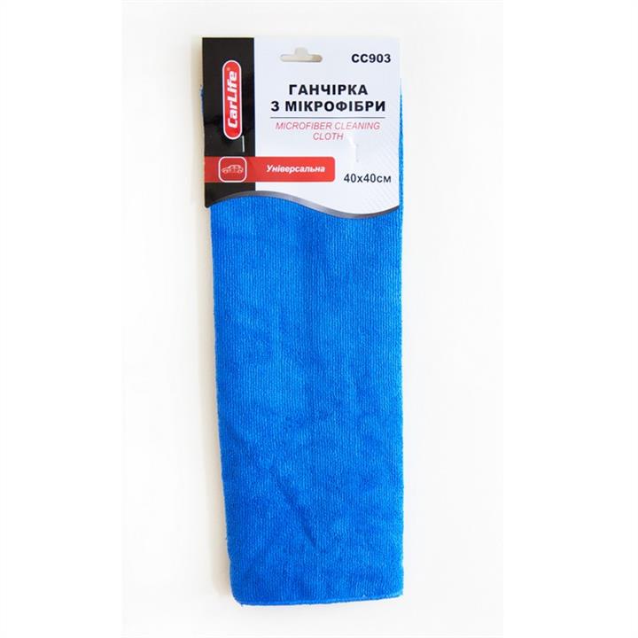 CarLife CC903 Microfiber cleaning cloth 40x40 cm, blue CC903