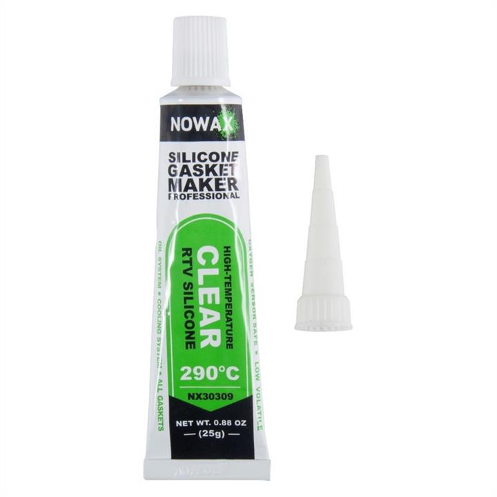 Nowax NX30309 Set of transparent NOWAX silicone sealants (+290⁰C) (25 g by 5 pcs) NX30309 NX30309