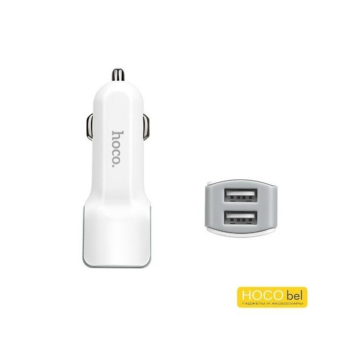 Hoco 18201 Car Charger Hoco Z23 2USB + Cable Lightning 18201