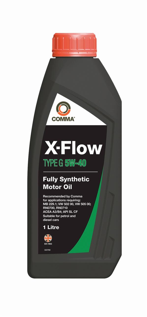 Engine oil Comma X-Flow Type G 5W-40, 4L Comma XFG4L