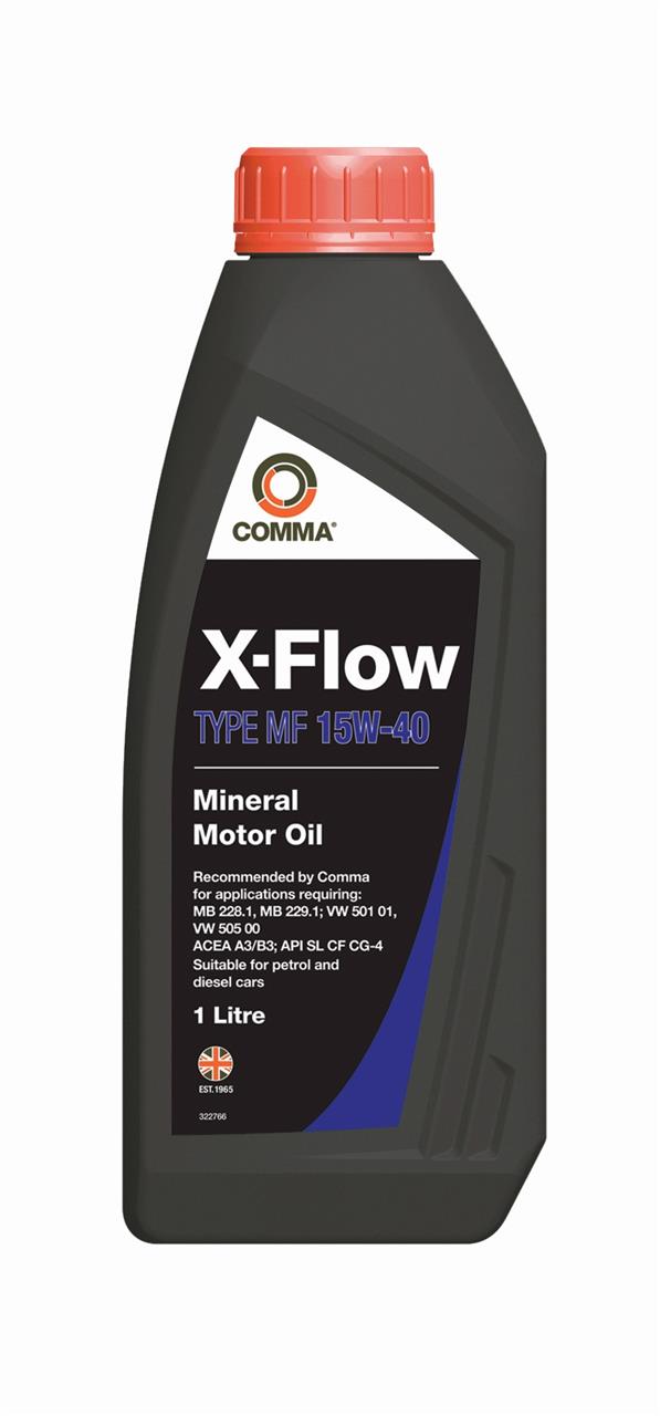 Comma XFMF1L Engine oil Comma X-Flow Type MF 15W-40, 1 l XFMF1L