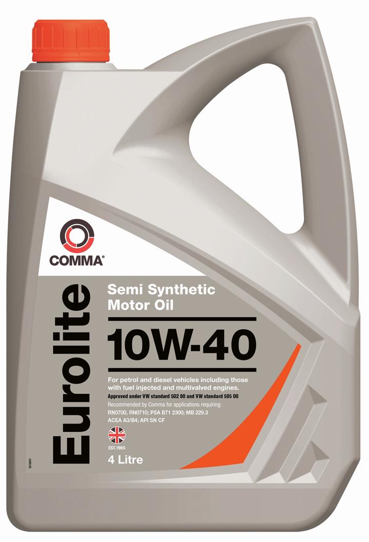 Engine oil Comma Eurolite 10W-40, 4L Comma EUL4L