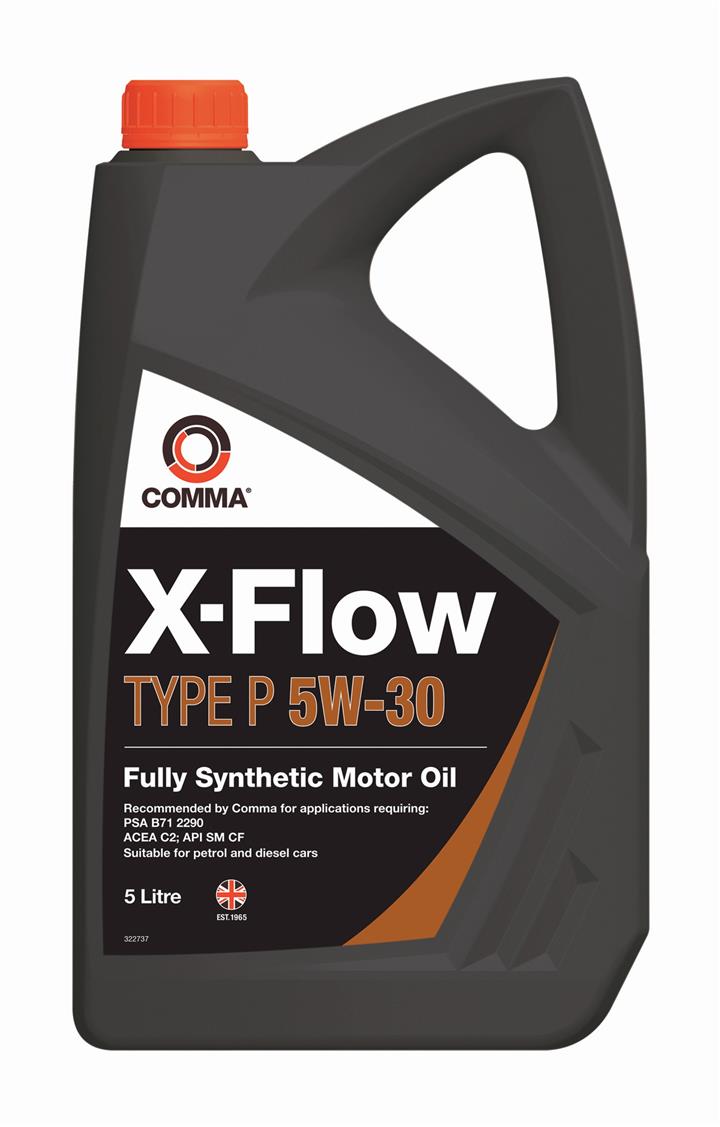 Comma XFP5L Engine oil Comma X-Flow Type P 5W-30, 5L XFP5L
