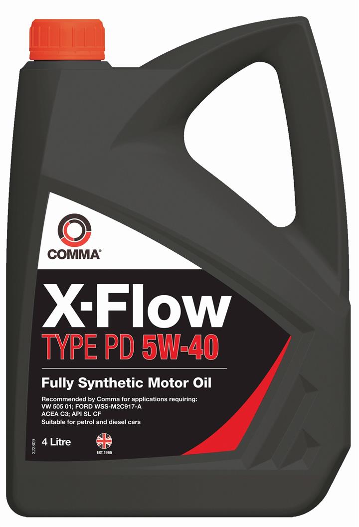 Comma XFPD4L Engine oil Comma X-FLOW TYPE PD 5W-40, 4L XFPD4L
