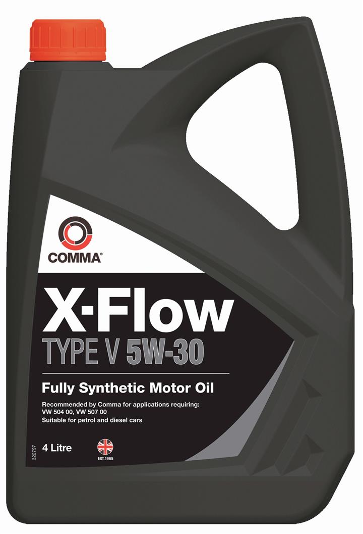 Comma XFV4L Engine oil Comma X-FLOW TYPE V 5W-30, 4L XFV4L