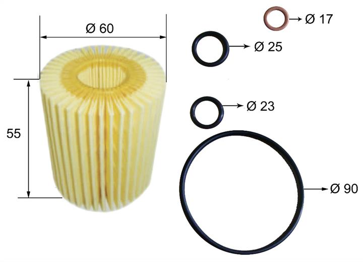 Interparts filter IPEO-777 Oil Filter IPEO777