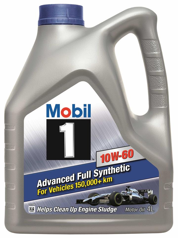 Mobil MOBIL 1 10W-60 4L Engine oil Mobil 1 Extended Life 10W-60, 4L MOBIL110W604L
