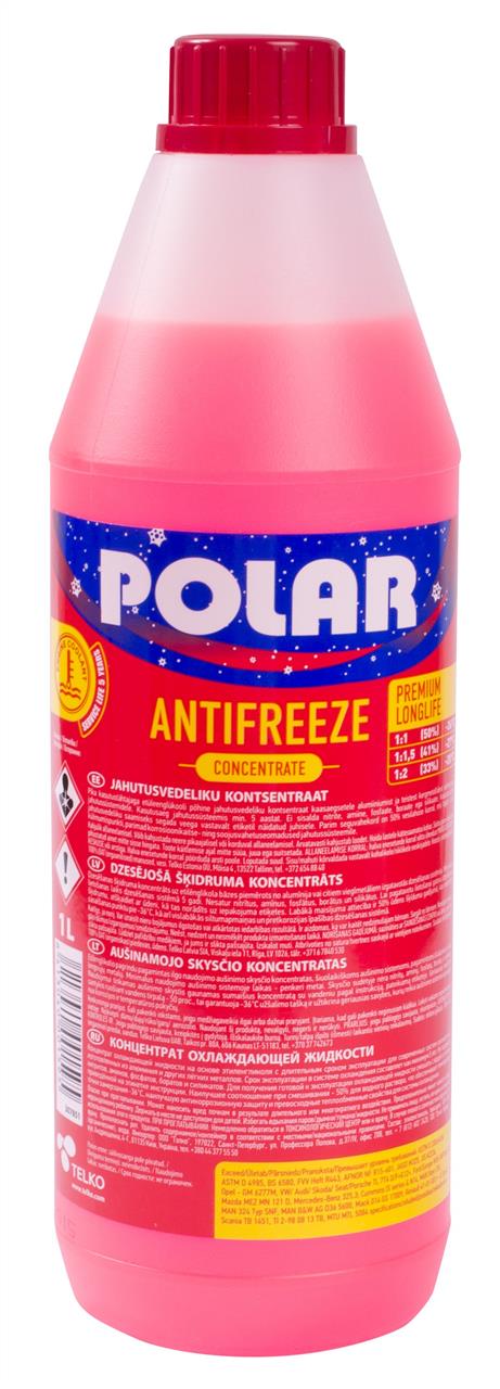 Polar K200222 Antifreeze concentrate G12+, -70°C, 1 l K200222