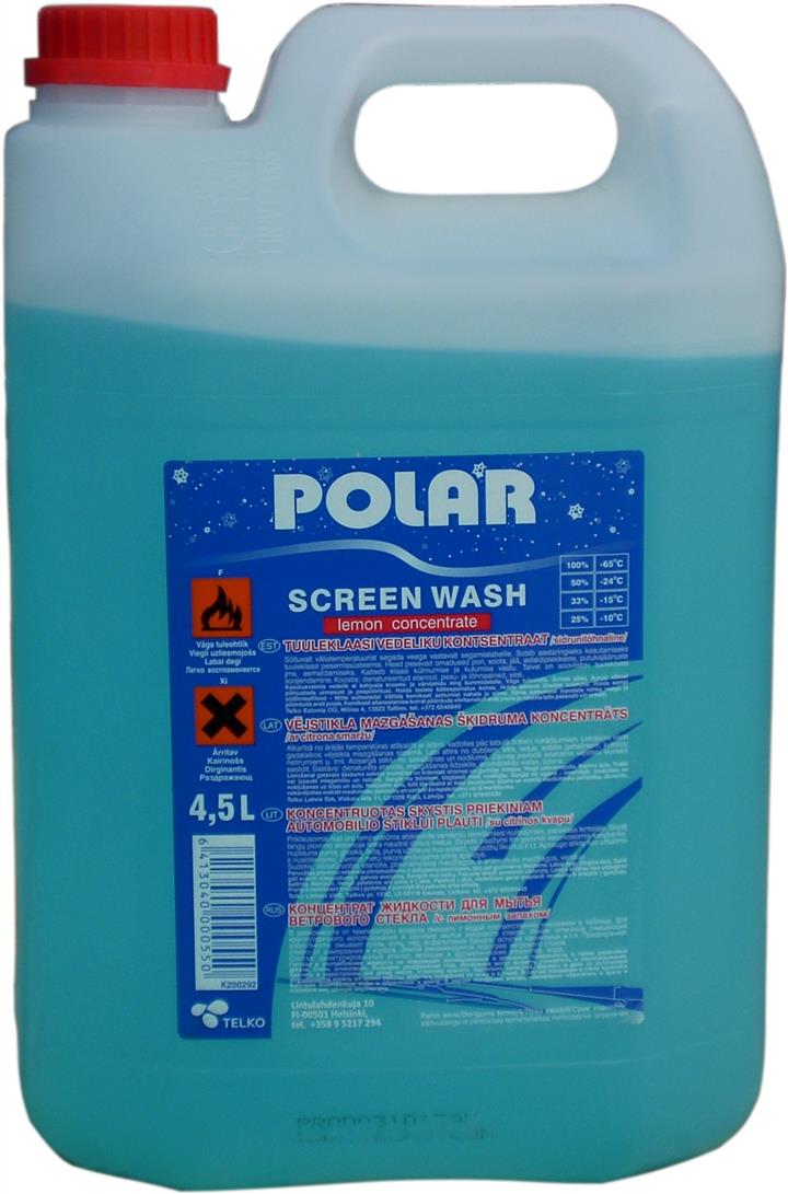 Polar K200272 Windshield washer fluid Polar SCREEN WASH, winter ,concentrate, -65°C, Lemon, 1,5l K200272