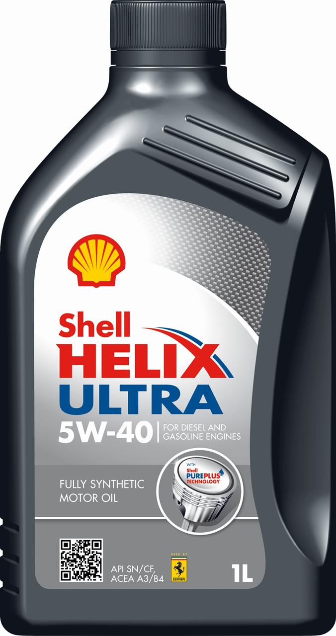 Engine oil Shell Helix Ultra 5W-40, 1L Shell 550021557
