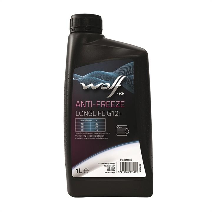 Wolf 8315985 Antifreeze Wolf G12+ red, concentrate, 1L 8315985