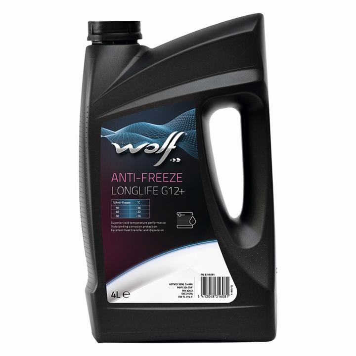 Wolf 8316081 Antifreeze Wolf G12+ red, concentrate, 4L 8316081