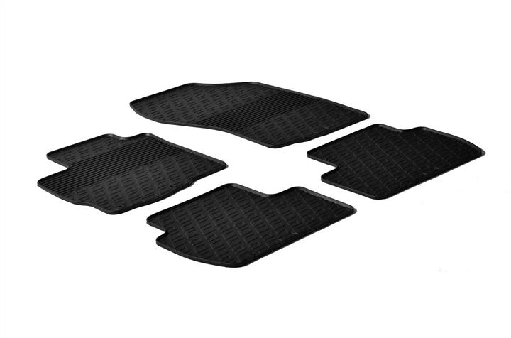 GledRing 0155 Interior mats GledRing rubber black for Peugeot 4007/Mitsubishi Outlander 0155