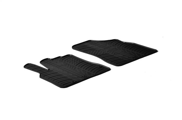 GledRing 0120 Interior mats GledRing rubber black for Citroen Berlingo (2008-2018) 0120