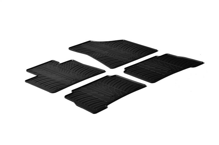 GledRing 0230 Interior mats GledRing rubber black for KIA Sorento (2009-2014) 0230