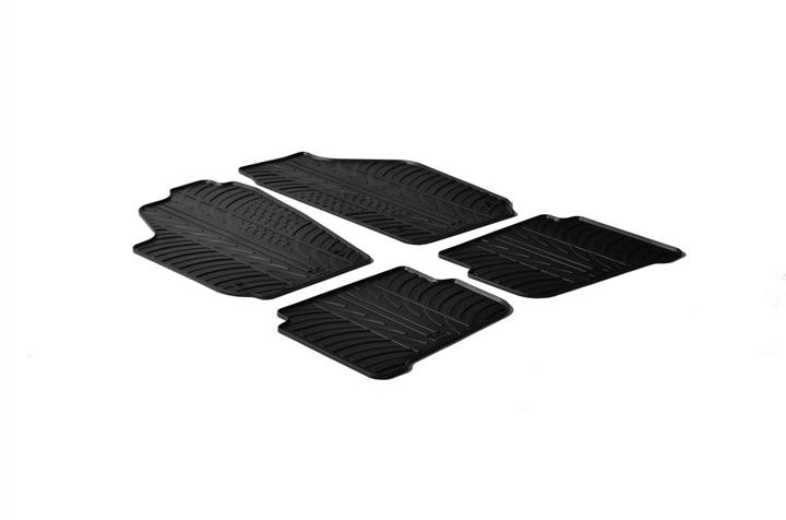 GledRing 0061 Interior mats GledRing rubber black for Volkswagen Polo/Seat Cordoba 0061