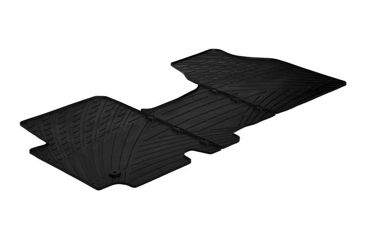 GledRing 0926 Interior mats GledRing rubber black for Renault Trafic/Opel Vivaro 0926