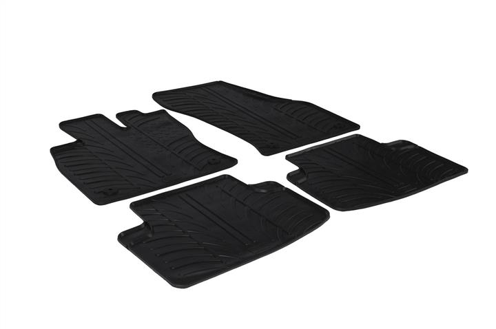 GledRing 0076 Interior mats GledRing rubber black for Volkswagen Golf sportsvan (2014-) 0076