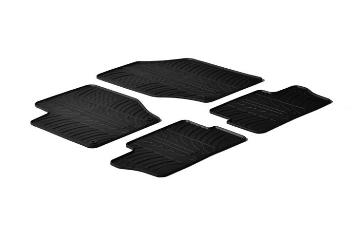 GledRing 0150 Interior mats GledRing rubber black for Peugeot 307sw/307 0150