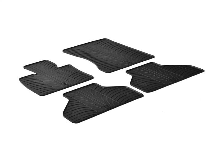 GledRing 0354 Interior mats GledRing rubber black for BMW X5 (2008-2013) 0354