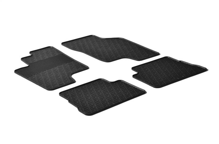 GledRing 0192 Interior mats GledRing rubber black for Hyundai Getz (2002-2011) 0192