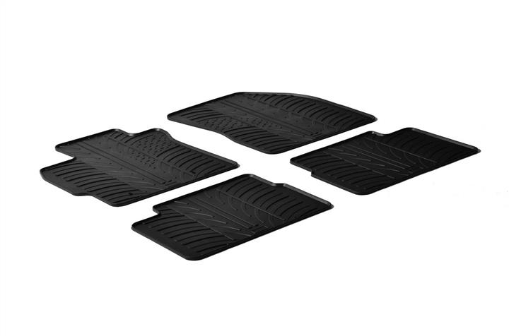 GledRing 0260 Interior mats GledRing rubber black for Toyota Auris (2006-2012) 0260