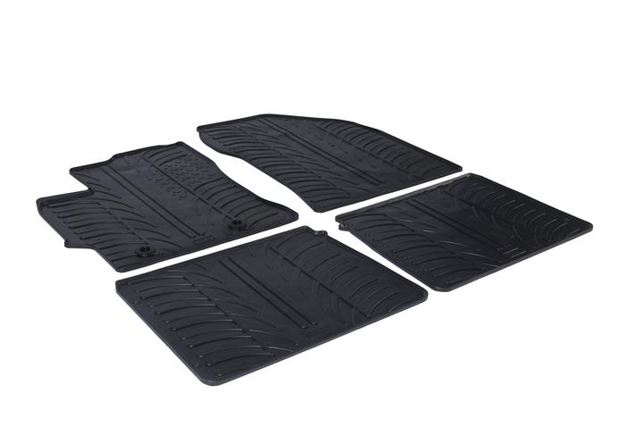 GledRing 0268 Interior mats GledRing rubber black for Toyota Corolla (2013-) 0268