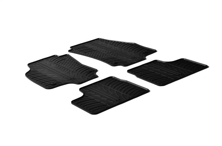 GledRing 0081 Interior mats GledRing rubber black for Opel Astra h (2004-2010) 0081